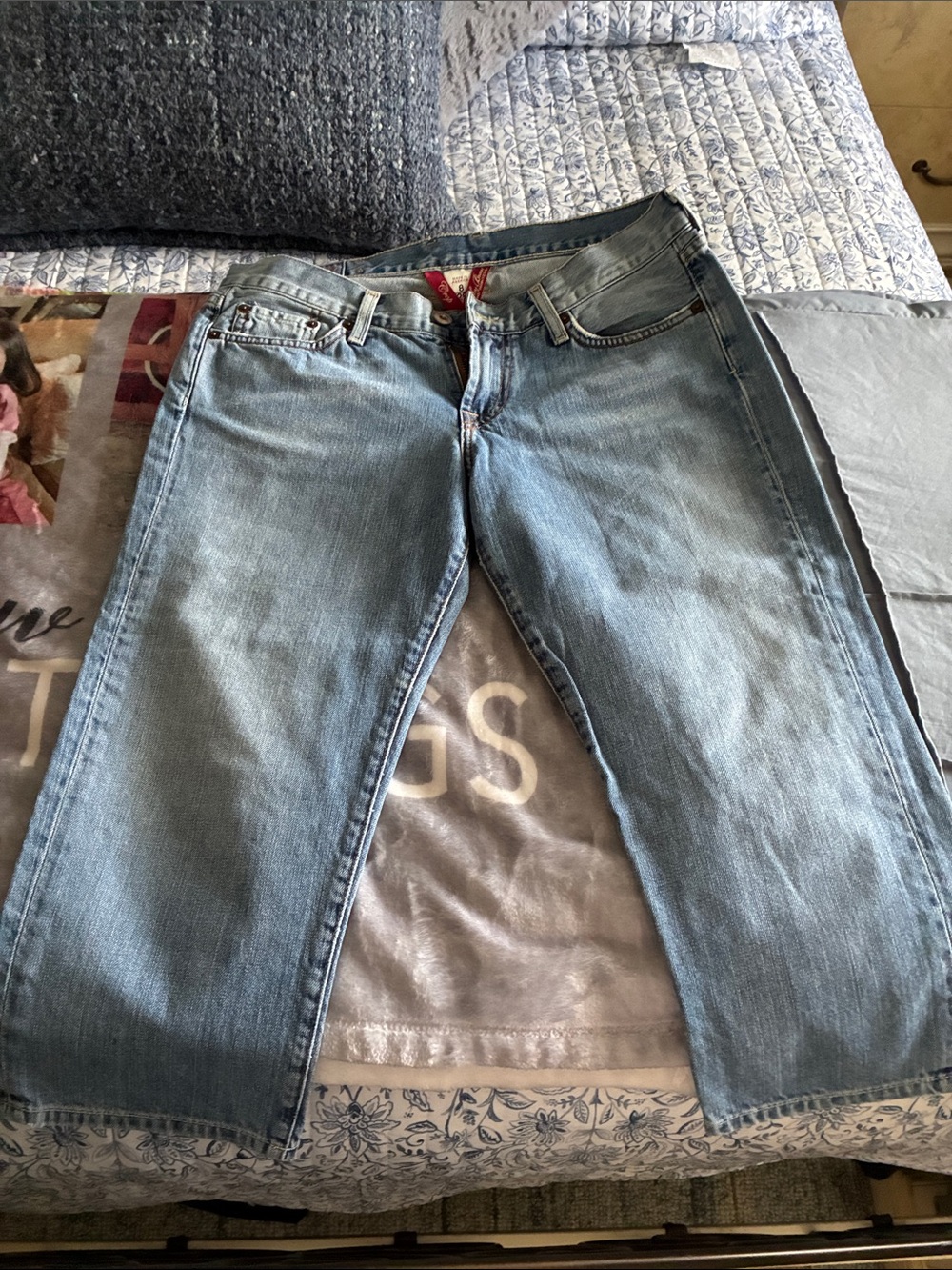 Lucky Brand Light Wash Cropped Women's Jeans